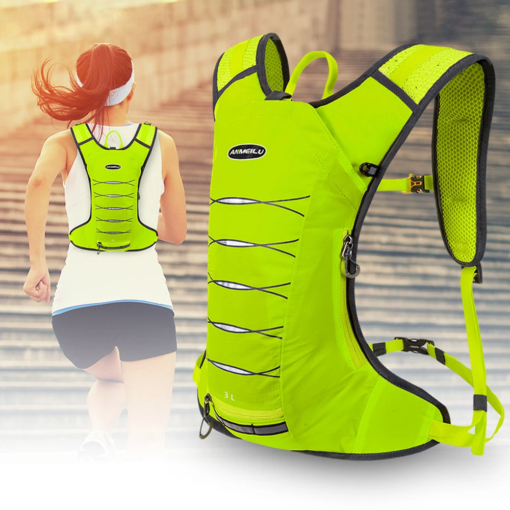 

3L Cycling Hydration Backpack Waterproof Pack For Outdoor Camping Hiking Water Bladder with 3L TPU Water Bag