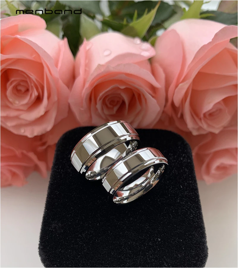 Обручальное кольцо Tungsten задействовано для мужчин женщин с отличным качеством