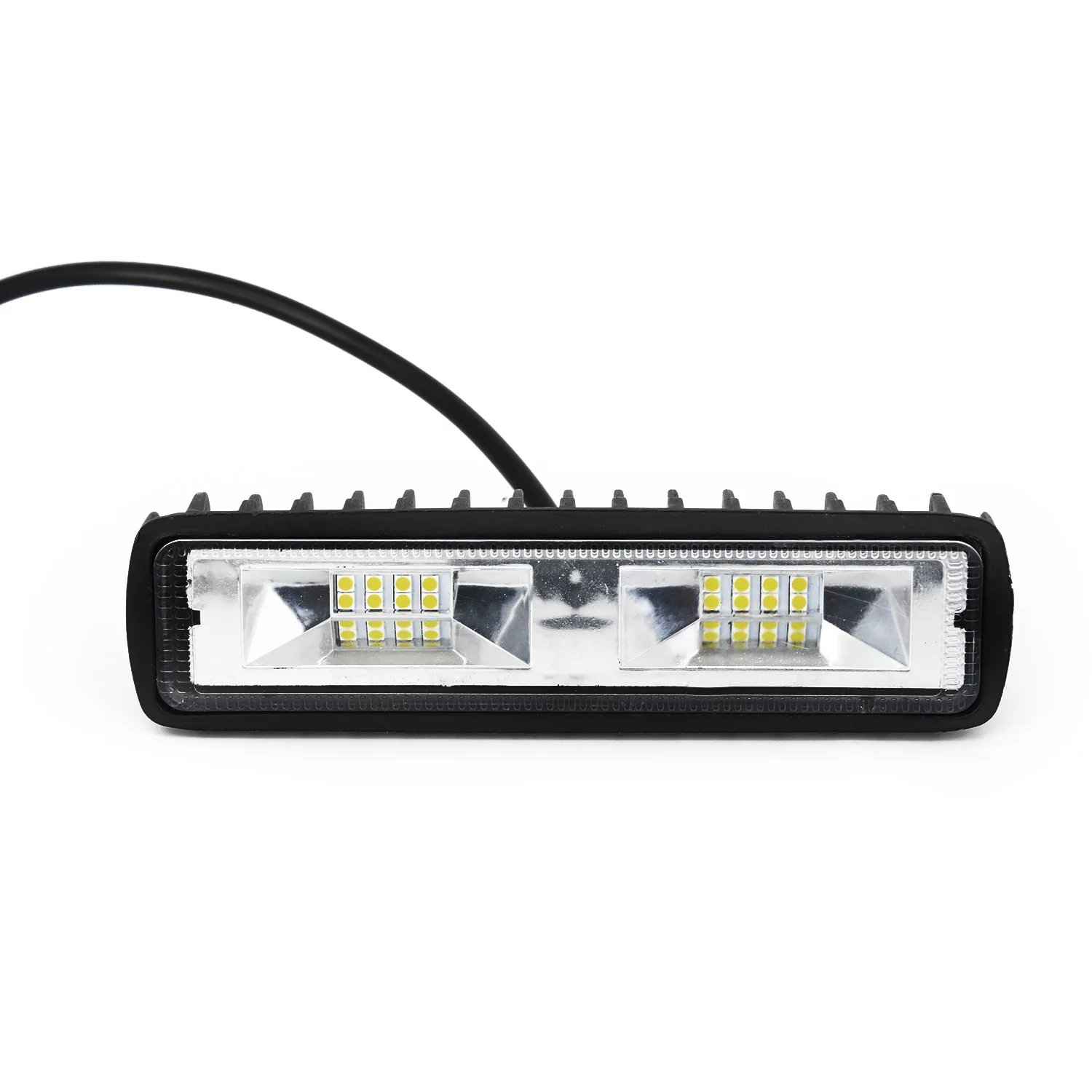 Комплект из 2 предметов, 18W 12V 16LED автомобиля рабочий светильник бар пятно луча дальнего света Водонепроницаемый Автомобильная противотуманная фара для SUV внедорожный дневные ходовые огни светильник s