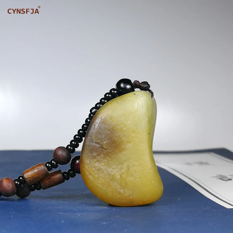 Настоящий редкий Сертифицированный натуральный китайский Семена Hetian Jade Xinjiang