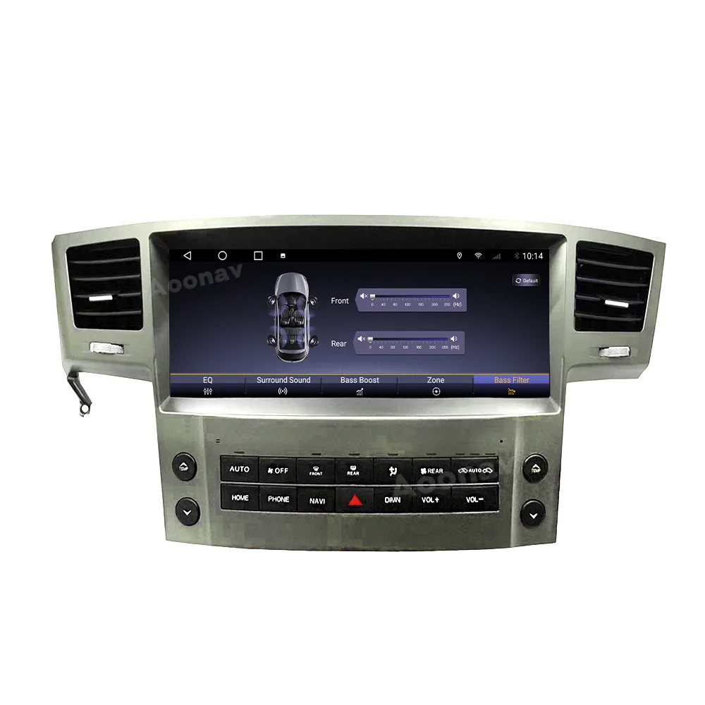 128G 2 din Android car radio For LEXUS LX570 2008-2015 GPS navigation DvD player multimedia Stereo receiver Head Unit | Автомобили и