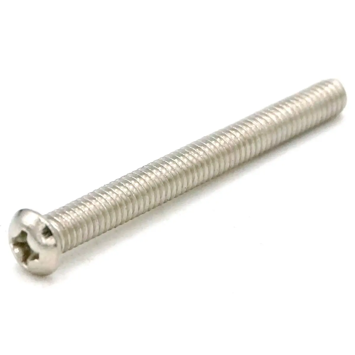 

10pcs M4*40 Pitch 0.7 Phillips Pan Head 304 Stainless Steel Cross Recessed Machine Screws Cap Bolts Nuts