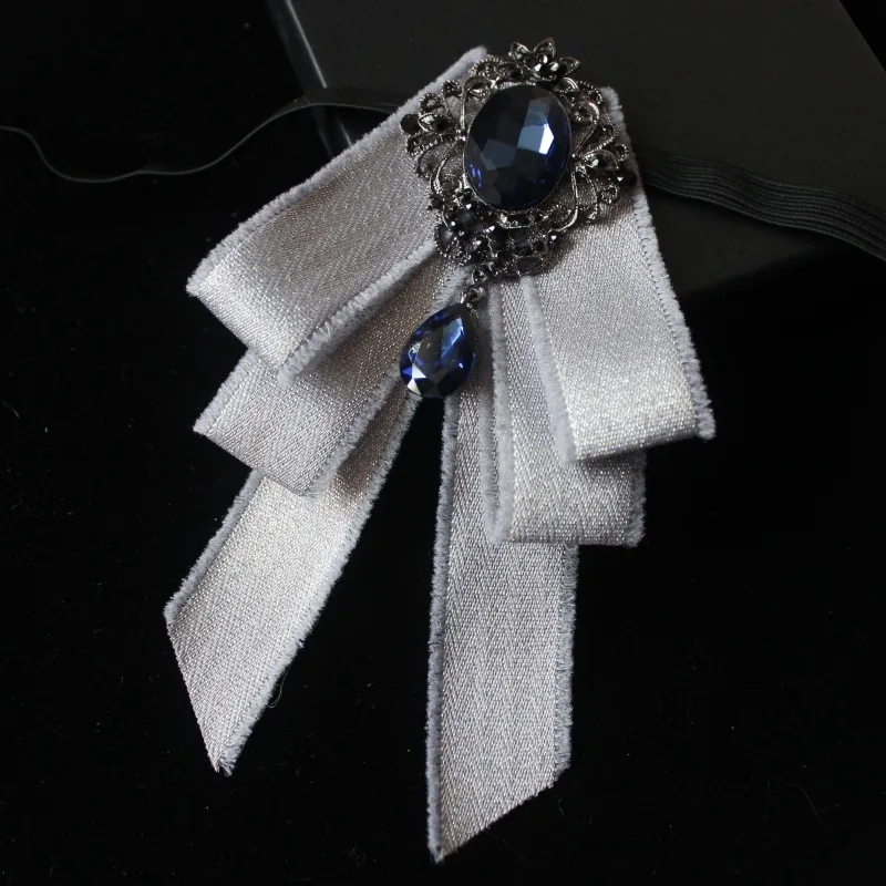 Высококачественная брошь бант галстук бабочка нагрудный воротник булавки со