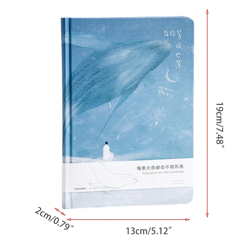 

Notebook Diary Recording Memories Comfortable Opened Flat HardCover Delicate