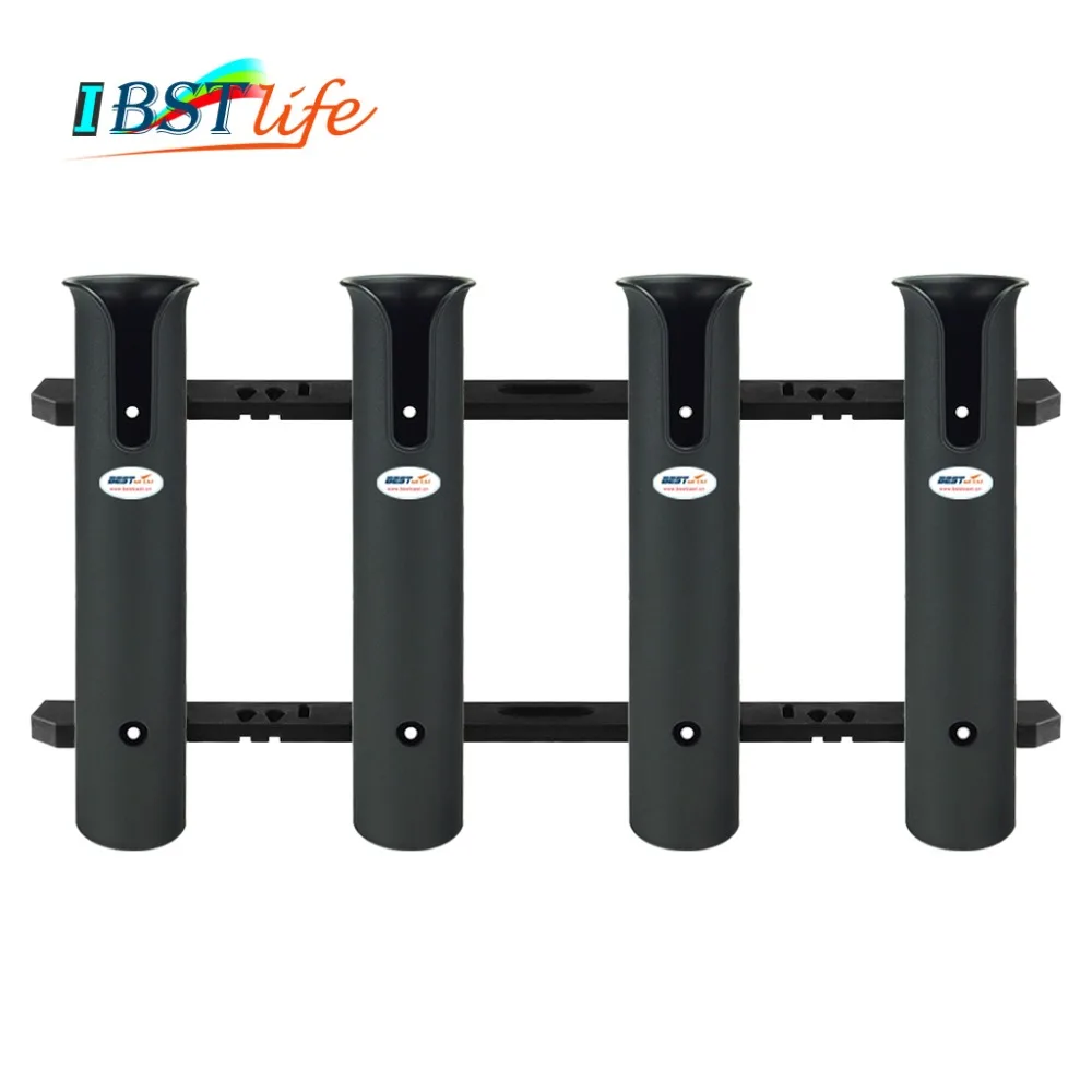 

ABS Plastic Fishing Rod Pole Holder Portable Lightweight Fishing Rod Spinning Accessories Durable Tube Mount Bracket Socket Rack