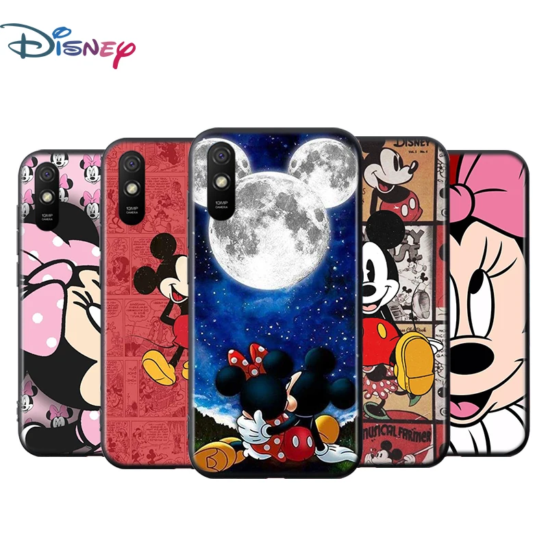 

Mickey Mouse For Xiaomi Redmi 9T 9I 9AT 9A 9C 9 8A 8 7A 7 6A 6 5A 5 4X PRO Prime Plus Black Soft Phone Case