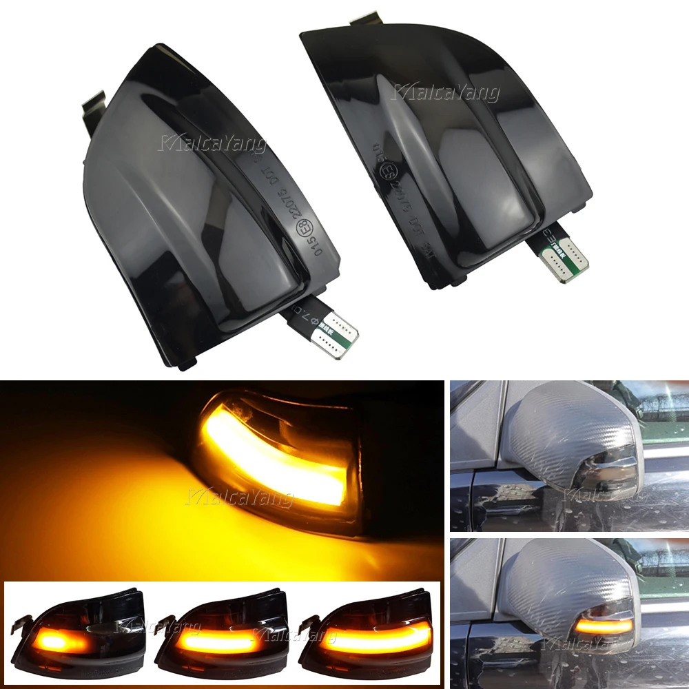 

LED Dynamic Turn Signal Light Rearview Side Blinker Lamp For Ford Focus 2 MK2 2004-2008 C-MAX
