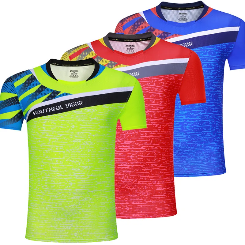 Men Women's T Shirt Tennis , Girl Boys T shirts Badminton , Child Jerseys Table Tennis Tee Shirt Sport Clothes, Kid PingPong Kit