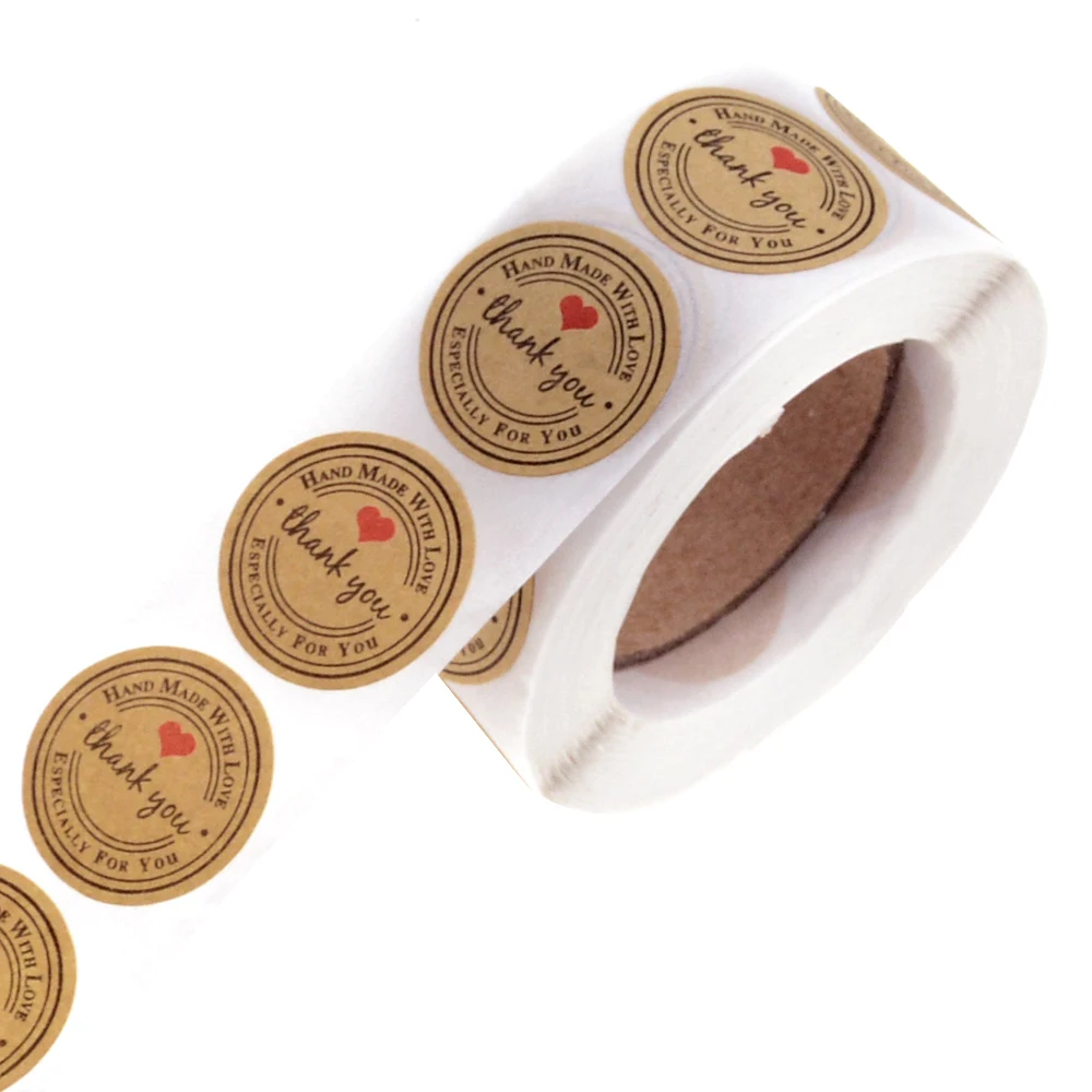 500 шт./рулон самоклеящиеся бумажные наклейки для дневника | Дом и сад