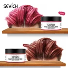 Воск для волос Sevich, временная краска для волос черного цвета, 9 цветов, 120 г