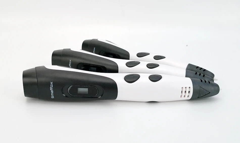 SMAFFOX 3D Ручка с 12 цветами 36 метров PLA нити печать Ручка Поддержка ABS и PLA Дети Diy ручка для рисования с ЖК-дисплеем 3д ручка