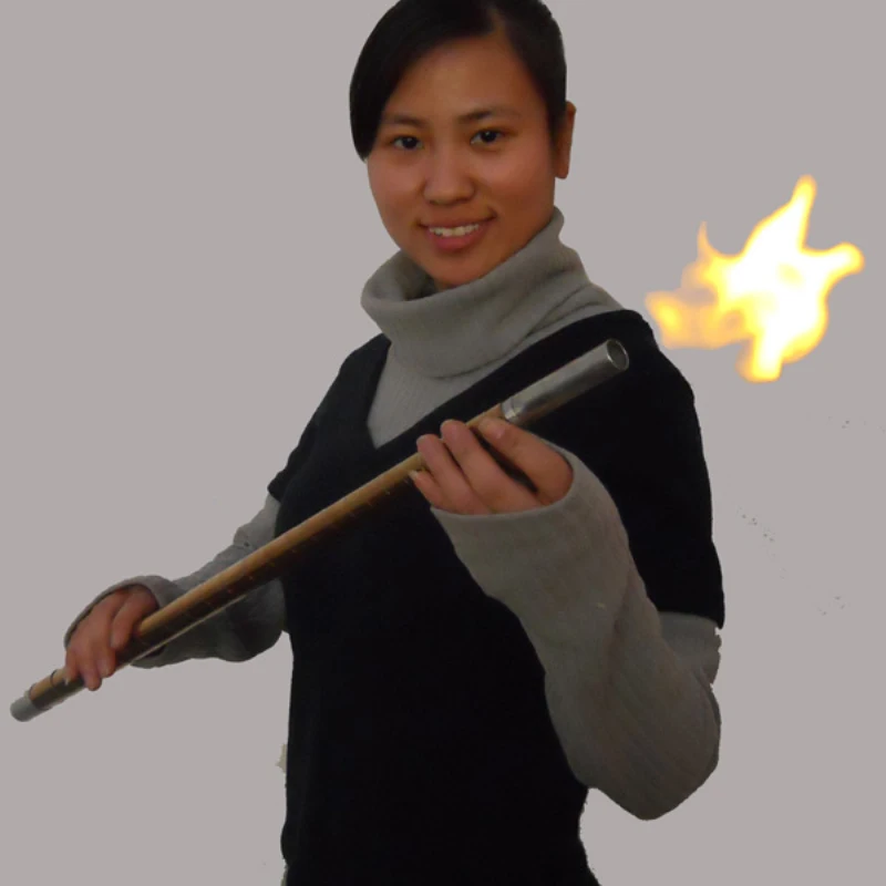 Волшебная палочка из шелка и трости волшебная сценическая иллюзия трюк реквизит