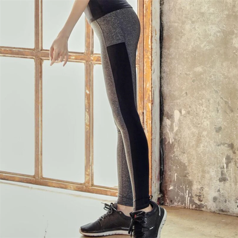 Slim Yoga Set Black Pant Shirt Pink Hollow Women Sets Elastic Gym Running Sport Suit Fitness Clothes Workout Wear | Спорт и