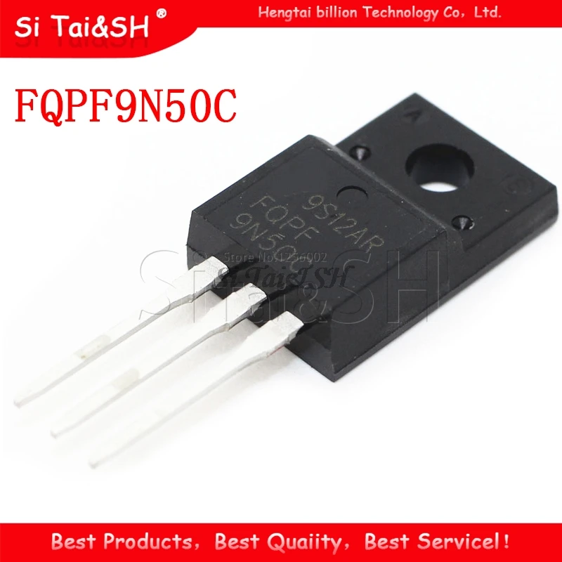 10 шт. FQPF9N50C TO-220F 9N50C 9N50 TO220F FQPF9N50 Новый MOS полевой транзистор | Электронные