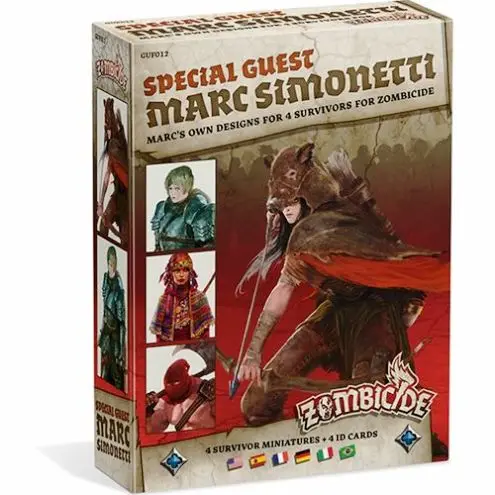 Zombicide: Black Plague Special Guest Artist Box Marc Simonetti|Настольные игры| |