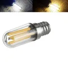 1- 10 шт.лот Светодиодная лампа для холодильника, лампа-кукуруза для холодильника, 4 Вт, 8 Вт, E14, светодиодная лампа 220 В переменного тока, белаятеплая белая, заменяемая галогенная лампа