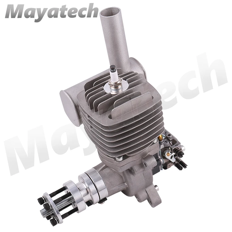 RCGF 56cc бензиновый/бензиновый двигатель для радиоуправляемого самолета два штриха один цилиндр боковой выхлоп натуральный воздух