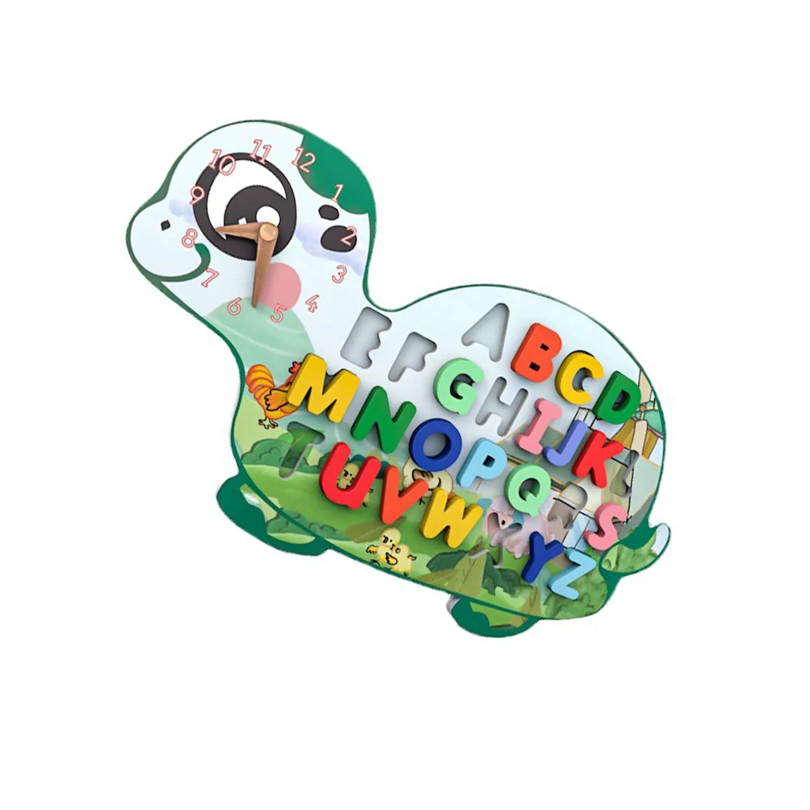 

Обучающие игрушки, концепция времени, английская буква, строительная головоломка, игра, подарок, креативная детская головоломка, игрушка дл...