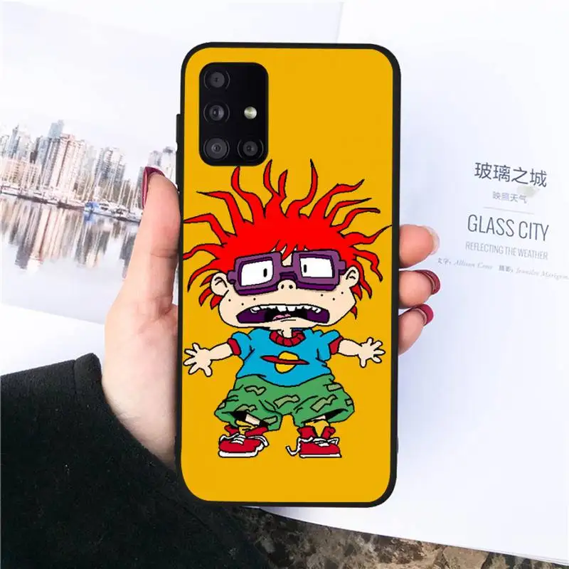

Cartoon Rugrat Phone Case For Samsung Galaxy S8 S9 S10 Plus S10E Note 3 4 5 6 7 8 9 10 Pro Lite cover