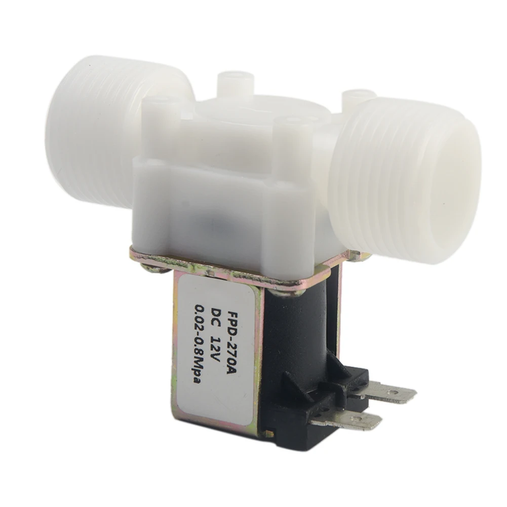 

G3/4 DC12V Normally Closed Type Water Diverter Device Solenoid PP