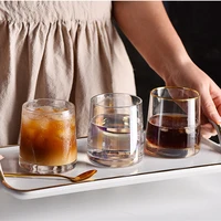 whiskey glass heat resistant tea glasses cup water drinking coffeeware