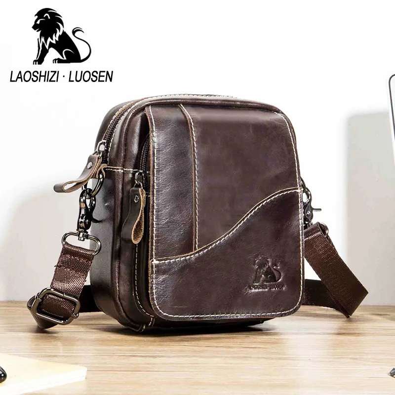 Винтажная модная коровья натуральная кожа сумки мессенджеры маленькие