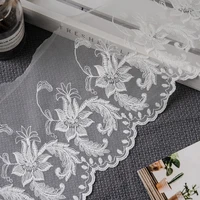 diy sewing crafts lace fabric for needlework accessories 17cm wide handmade materials lace ribbon trimming floral embroidery