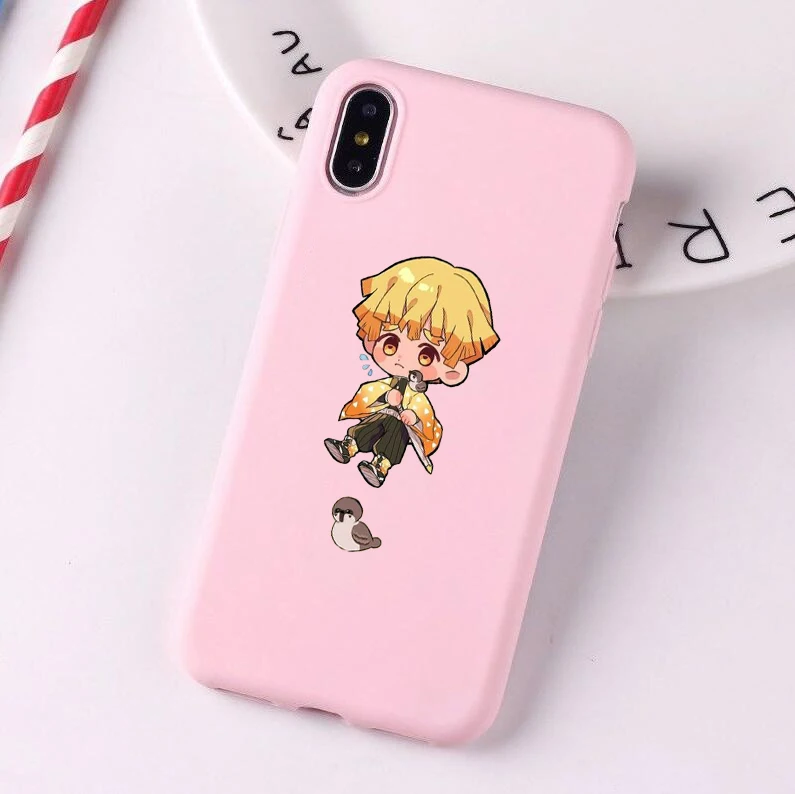 Мягкий чехол для телефона Nezuko Kimetsu no Yaiba рассекающий демонов конфеты huawei p30 pro lite p20