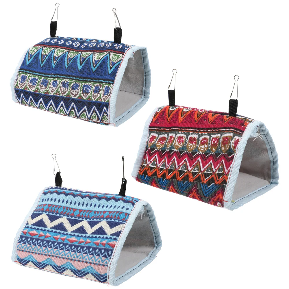 3 шт. птица боди с принтом Snuggle домик для домашних животных Птичье гнездо попугая