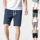 Шорты мужские Сетчатые эластичные, трико из нейлона, черного и серого спандекса, бриджи, большие размеры 8xl 6xl, одежда на лето