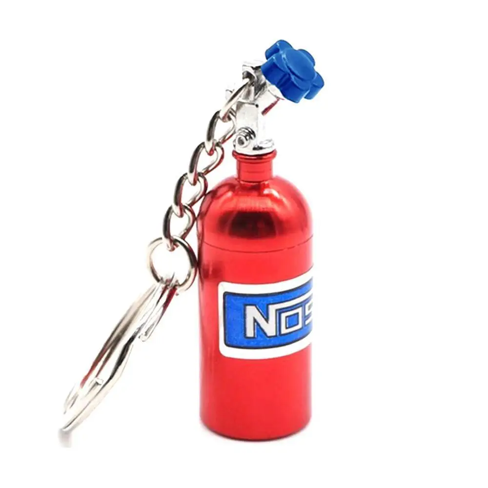 High Quality Mini Nitrous Oxide Bottle Keyring Box Key Ring Storage Hot Stash Keychain Chain Keyfob D4Y3 |