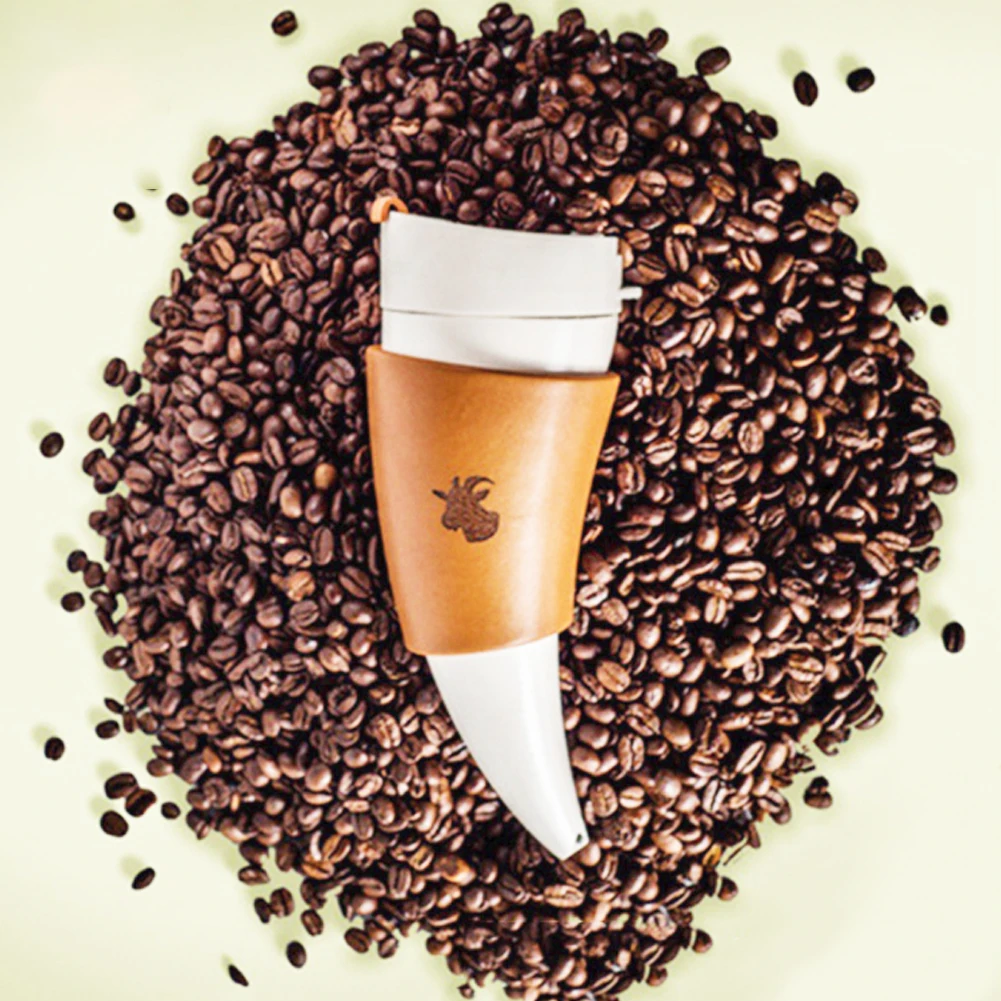 230 мл вакуумные фляжки из нержавеющей стали Термокружка с козьим рожком кофе чая