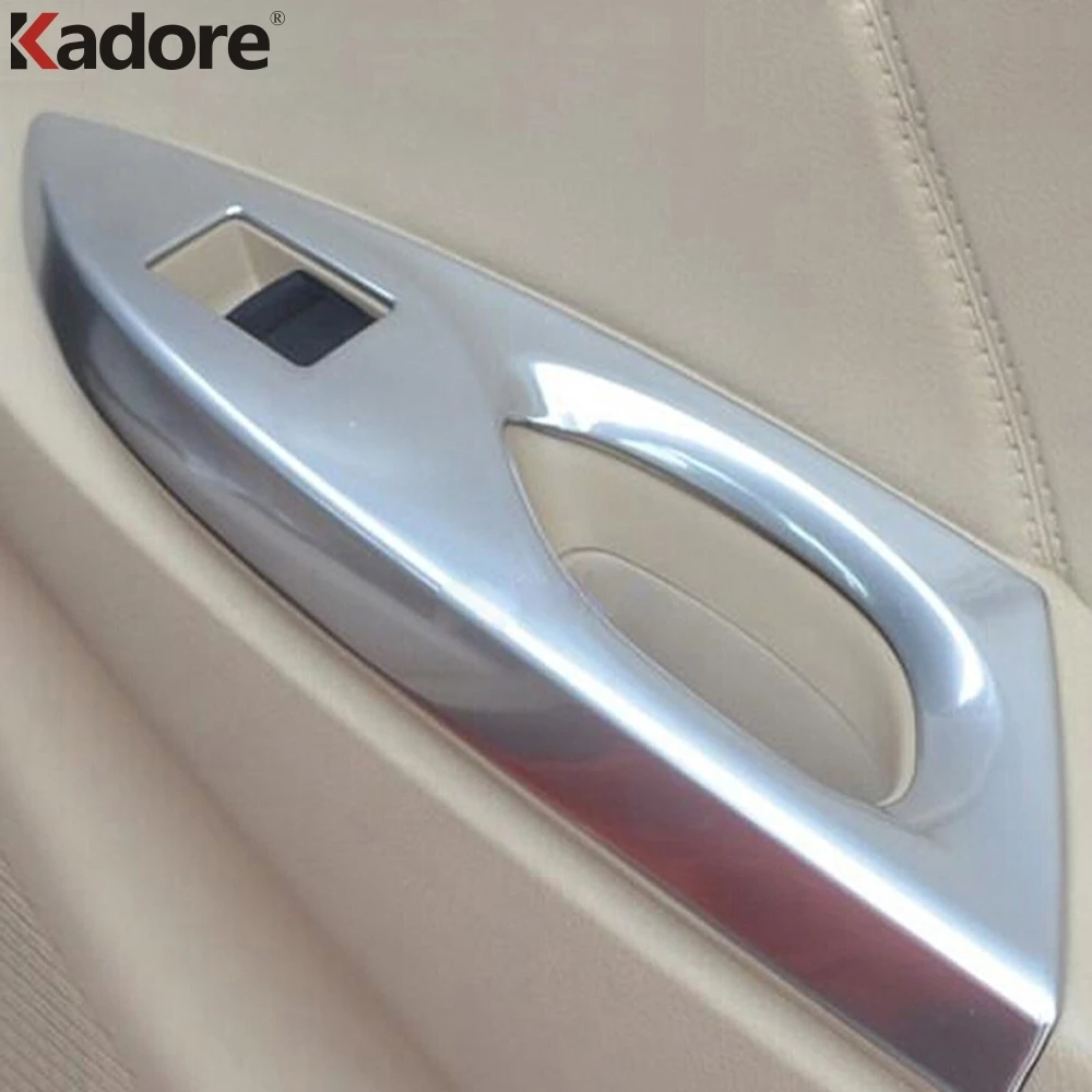

For Toyota Vios Yaris 2012 2013 2014 2015 Sedan Matte Car Interior Decoration Door Window lift Switch Cover Trim Armest Panel