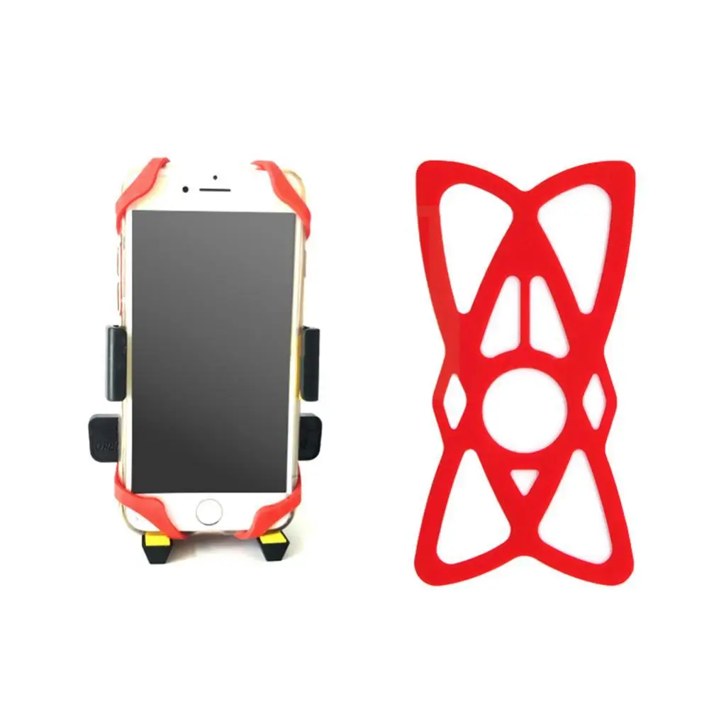 

Universal Silicone Support Strap Band for Mountain Bicycle Phone Holder Mount