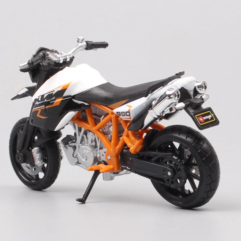 1/18 масштаб Классический Маленький bburago KTM 990 Supermoto R велосипед duke Diecasts& игрушечные транспортные средства Мотоцикл модель маленьких мальчиков thumbnails