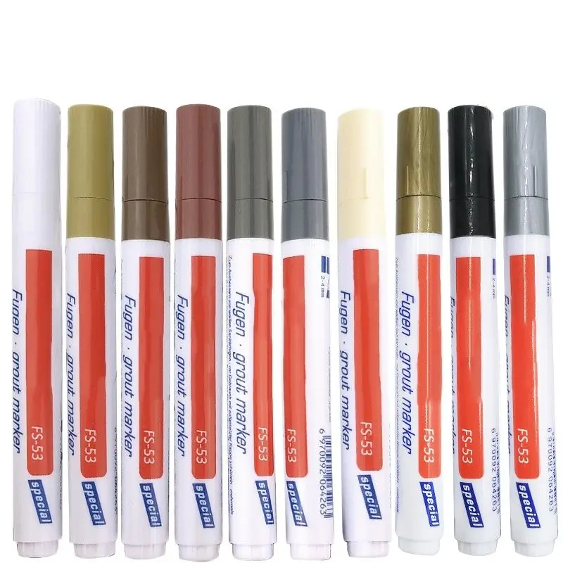 

Tile Pen Wall Grout Color Pen Tile Repair Pen Refill Wall Gap Grout Refresher Marker Household for Floor Tile Ceramic DIY Marker