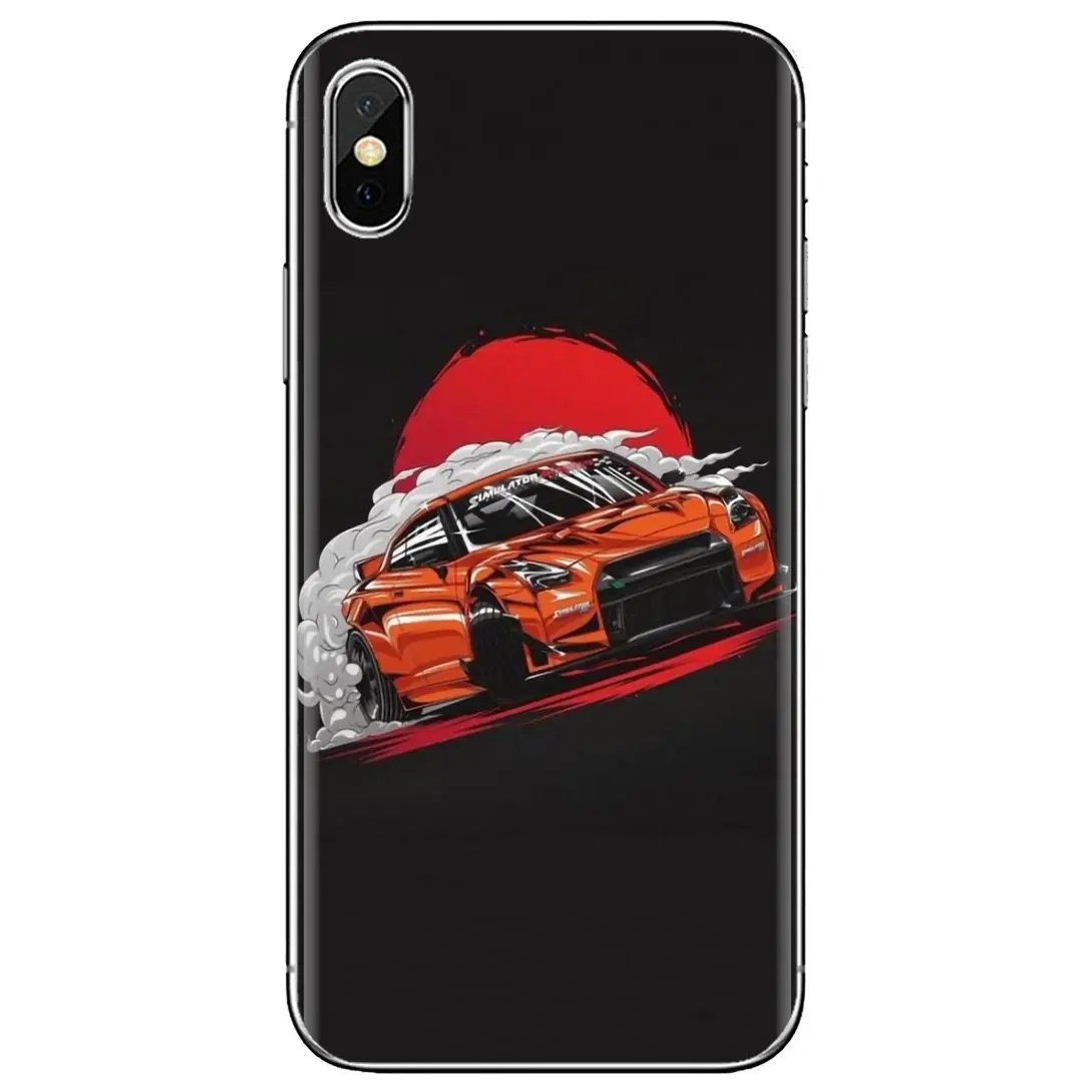 Мягкий силиконовый чехол автомобиль-комикс-C-She-Japan-JDM-Sports для Huawei Nova 2 2i 3 3i Y3 Y5 Y6 Y7 Y9