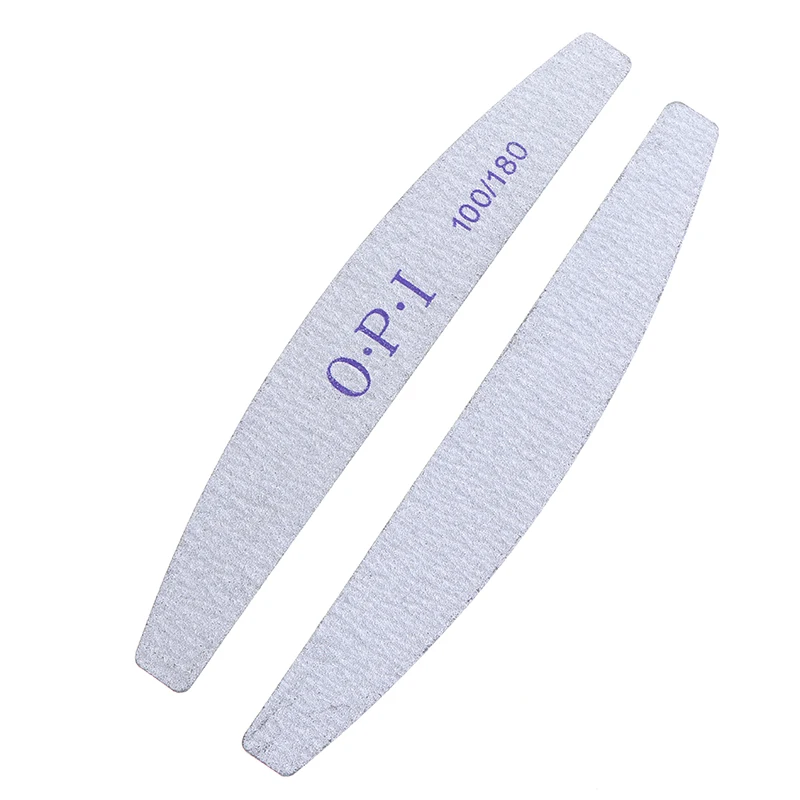 

10pcs/Lot Wooden Nail Files Professional Nail Buffer 100/180 Wood Nail File Gel Polishing Wood Sanding Nail File