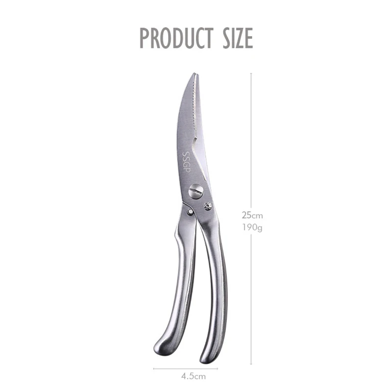 10 &quotHeavy duty из нержавеющей стали куриные ножницы для костей кухни птицы в виде