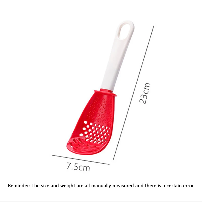 Kitchen Cooking Spoon Heat-resistant Hanging Hole Innovative Potato Garlic Press Colander Multifunctional | Дом и сад