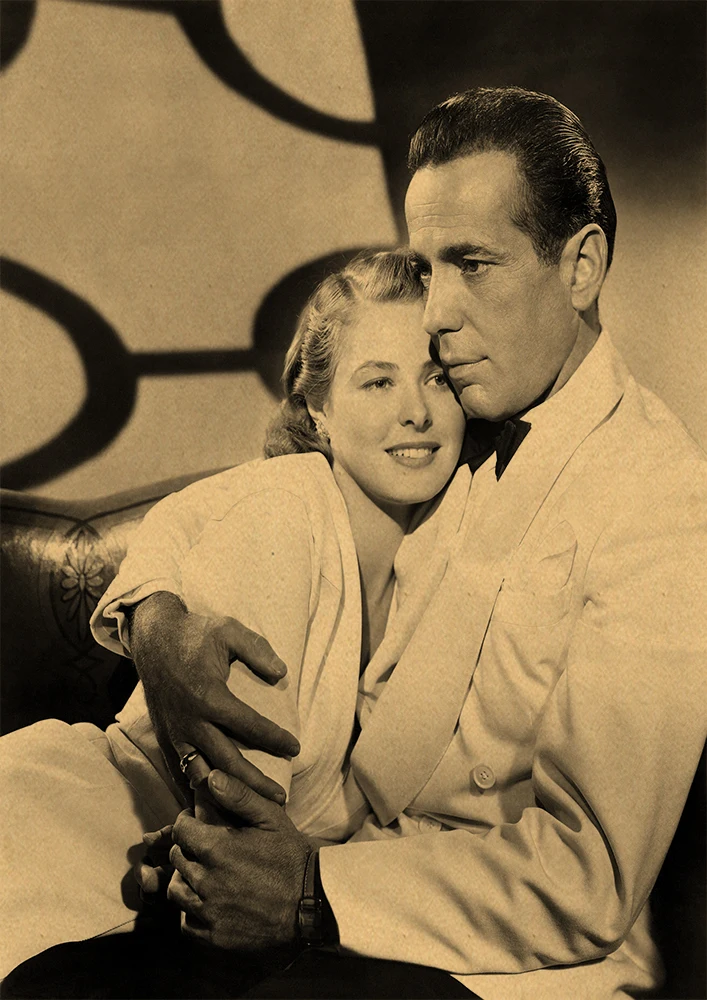 Casablanca Movie Poster, декоративная наклейка, плакат из крафт-бумаги, наклейка на стену, винтажная Наклейка на стену, настенный стикер по фильму - Цвет: 20