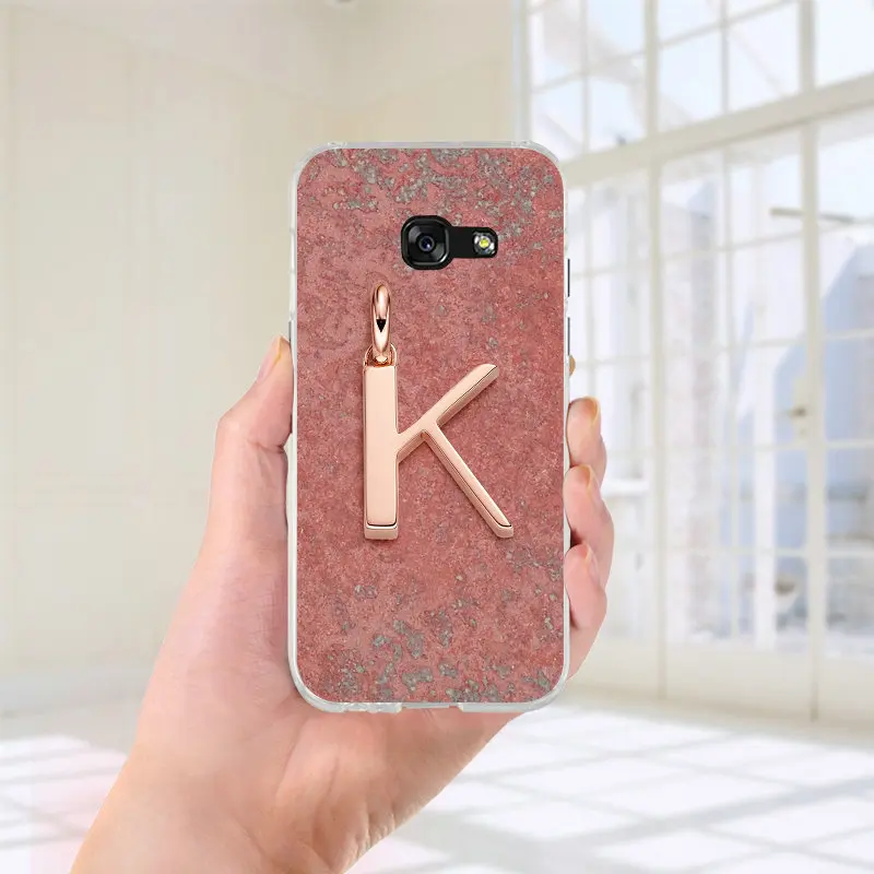 Picture 10 Для Samsung Galaxy A3 A5 A7 J2 J3 J4 J6 J5 J7 J8 Coque чехол мягкий, ТПУ силиконовый чехол для мобильного телефона чехлы буквы алфавита - Цвет: Picture 10