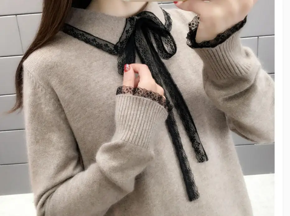 

2021 spring and autumn winter with New style fashion Long sleeve Women's Sweater coat