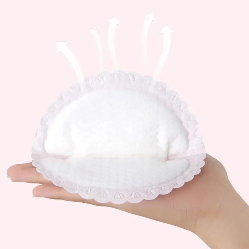  100pcs Breastfeeding Disposable Breast Nursing Pads Breathable Slim Super Absorbency Cotton Pad | Мать и ребенок