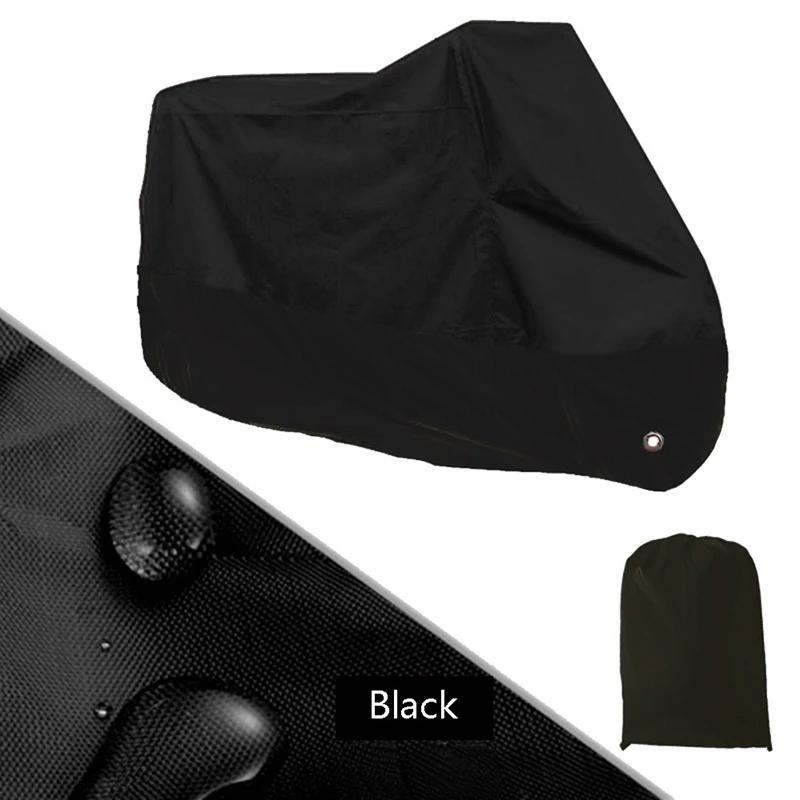 

Motorcycle Cover Waterproof Outdoor Rain Dust UV Scooter Motorbike Protector 3XL 104.3X41.3X49.2 Inch
