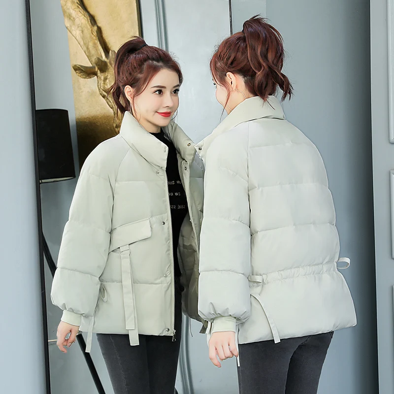 6 Colors Women Winter Puffer Jacket Korean Short Quilted Bubble Coat Warm Parkas Plus Size Casual Overcoat Female New 2021