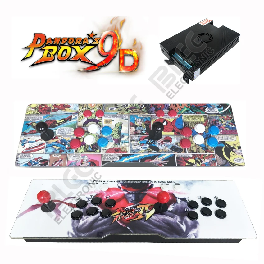 Pandora's Box 9D 2500 В 1 видео-Аркада 3D игровая консоль для ТВ ПК PS3 монитор HDMI VGA выход поставить с паузой аркадный блок для игрового автомата
