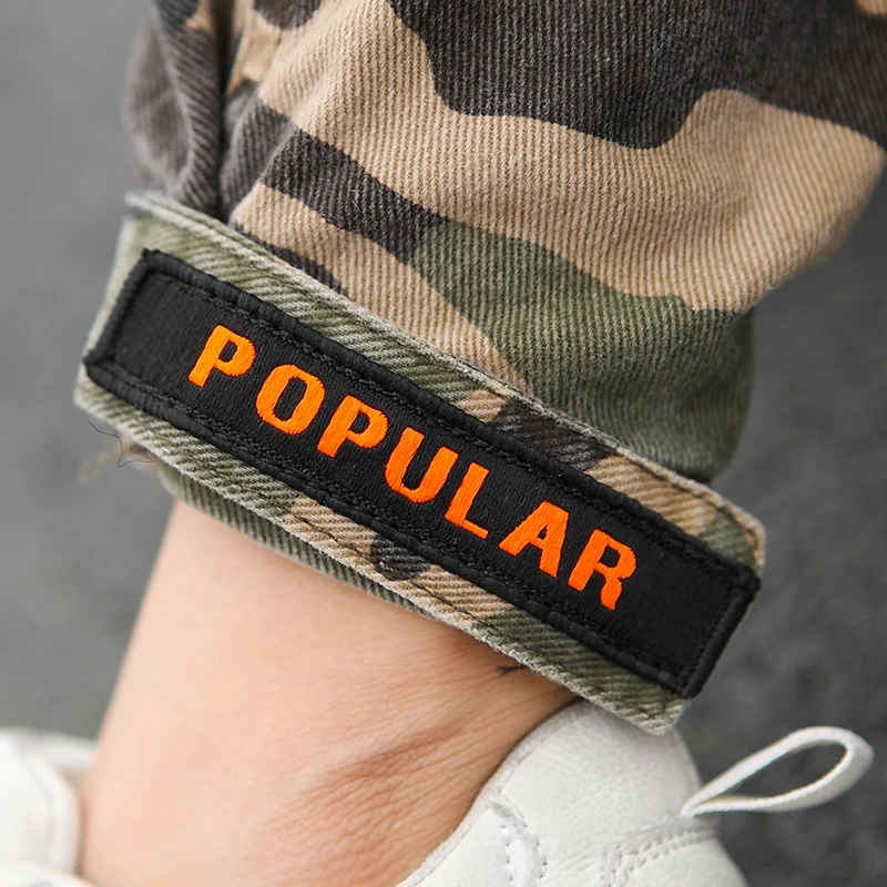 Комбинезон для мальчиков классический Камуфляжный хлопковый Джоггеры