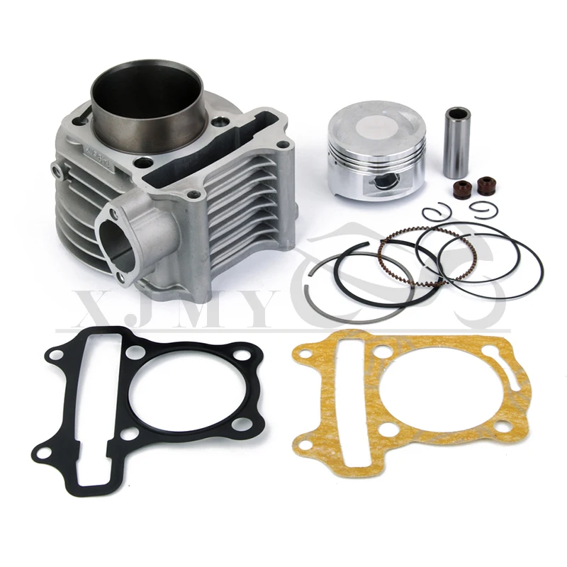 

57.5mm large bore kit/cylinder piston ring kit for 4-stroke scooter 139QMB 147QMD GY6 50 60 80 cm3 upgrade
