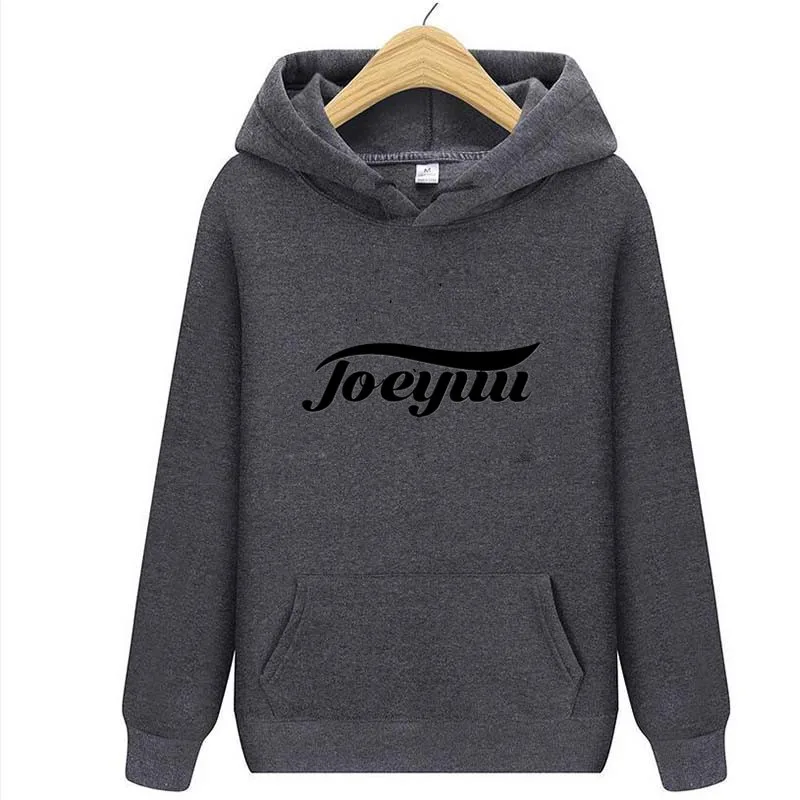 

Joeyuu spring autumn Men 2021 Cashmere Casual Hoodie Men Hoodie / Street Sweatshirt Sports Sweatshirt Women Hoodie Clothes tops